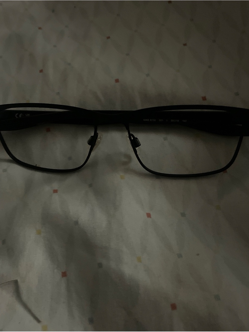 Classic Rectangular Metal Eyeglasses - Black